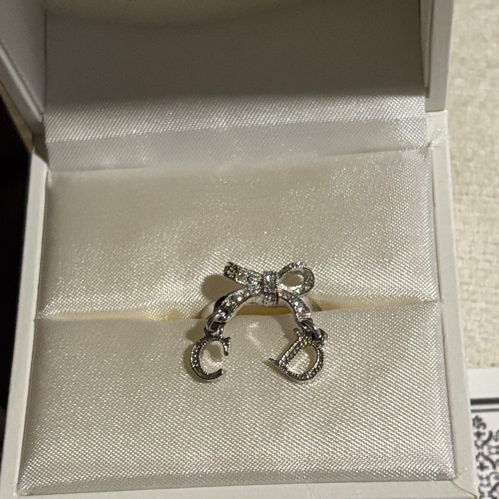 Authentic Dior Silver Ring with COA - Picture 10 of 10